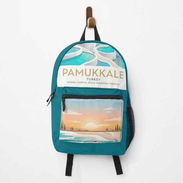 Item preview, Pamukkale Thermal Pools Türkiye Travel Art designed and sold by ArtsyExplorer.