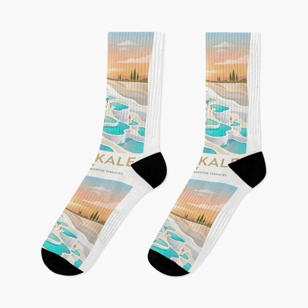 Item preview,  Pamukkale Thermal Pools Türkiye Travel Art designed and sold by ArtsyExplorer.