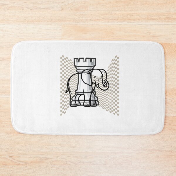 Item preview, Strategic Mindset Chess Elephant Minimal Line Art Design  designed and sold by Palette _Vibes.