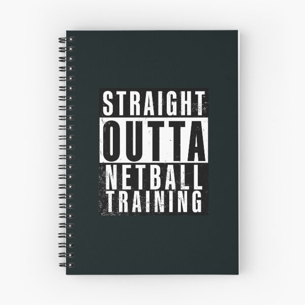 Item preview, Straight Outta Netball Training - Netballer designed and sold by Hello Bee Bee.