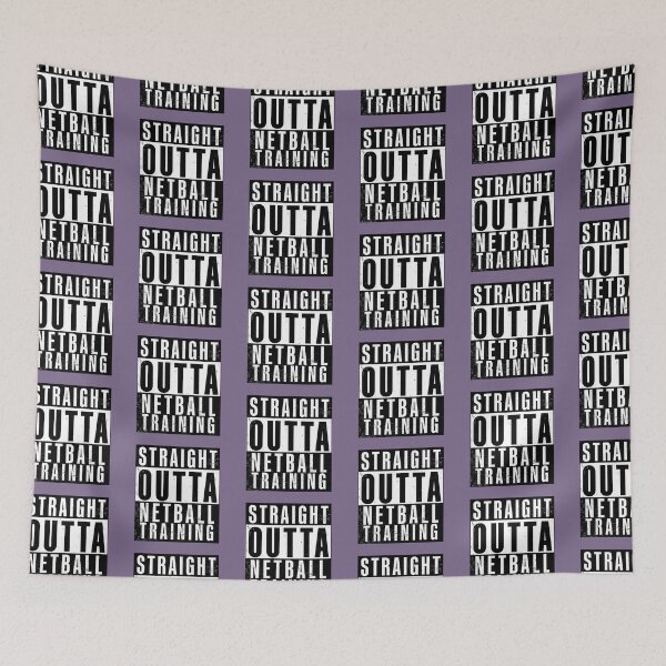 Item preview, Straight Outta Netball Training - Netballer designed and sold by Hello Bee Bee.