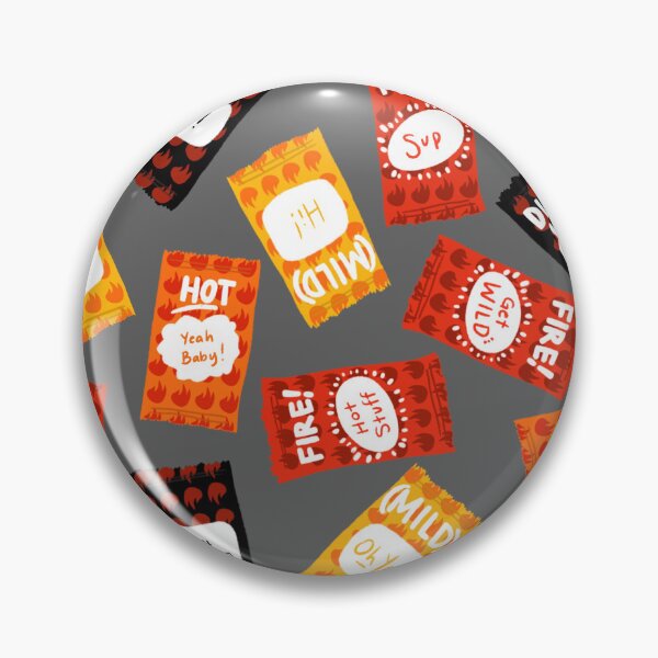 Item preview, Taco Bell sauces! Diablo, fire, hot and mild. On dark grey. designed and sold by katerosestudios.
