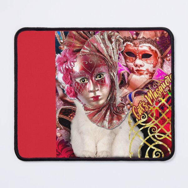 Item preview, Cat's Masquerade - Intricate Mask in Venice (by ACCI) designed and sold by VanyssaGraphics.