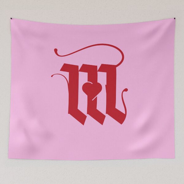 Item preview, LETTER M-RED designed and sold by bembureda.