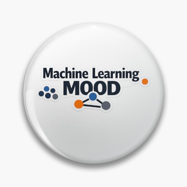 Item preview, Machine Learning Mood – AI Humor Sticker designed and sold by BrightMindPrint.
