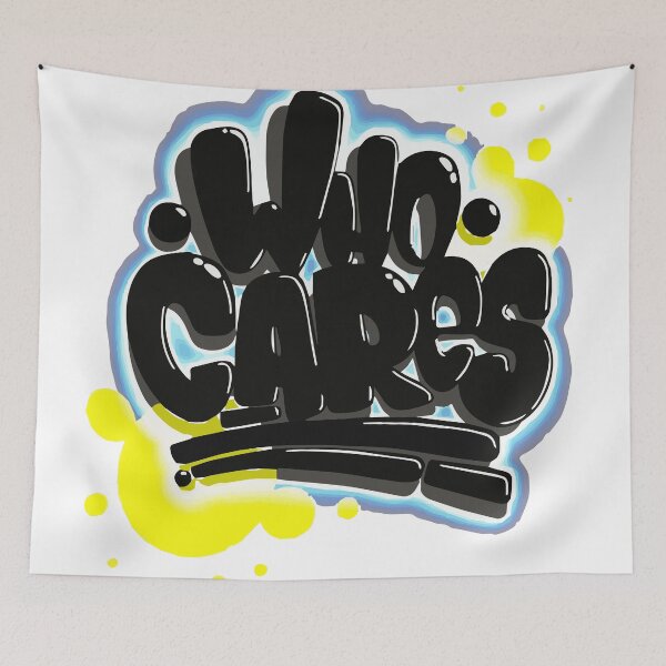 Item preview, Who cares designed and sold by Sahib Singh.