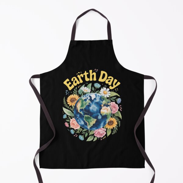 Item preview, Happy Earth Day Cute Earth With Floral Earth Day designed and sold by sailorjessiArt.