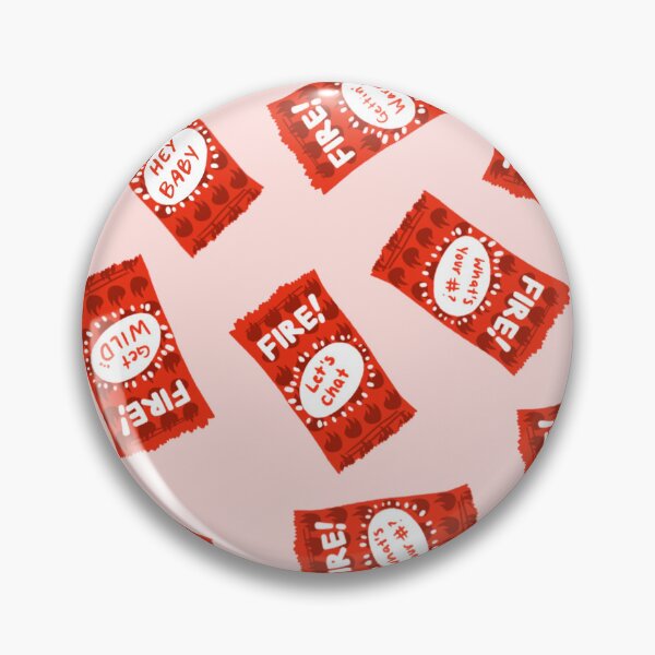 Item preview, Taco Bell fire sauces! On soft salmon. designed and sold by katerosestudios.