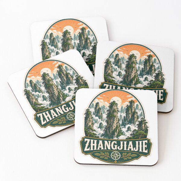Item preview, Zhangjiajie Avatar Mountains China Travel Design designed and sold by ArtsyExplorer.