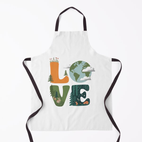 Item preview, Happy Earth Day Cute LOVE Environmental Science Teacher designed and sold by sailorjessiArt.