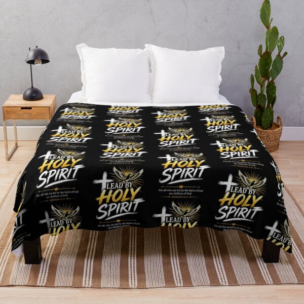 Item preview, Led by the Holy spirit Bible Verse Design designed and sold by Jesusloverbrand.