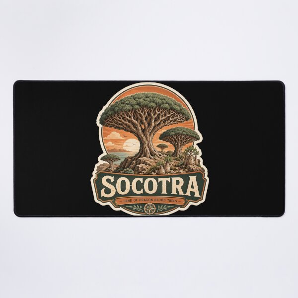 Item preview, Socotra Dragon Tree Island Nature Travel Design designed and sold by ArtsyExplorer.