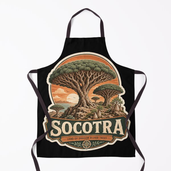 Item preview, Socotra Dragon Tree Island Nature Travel Design designed and sold by ArtsyExplorer.