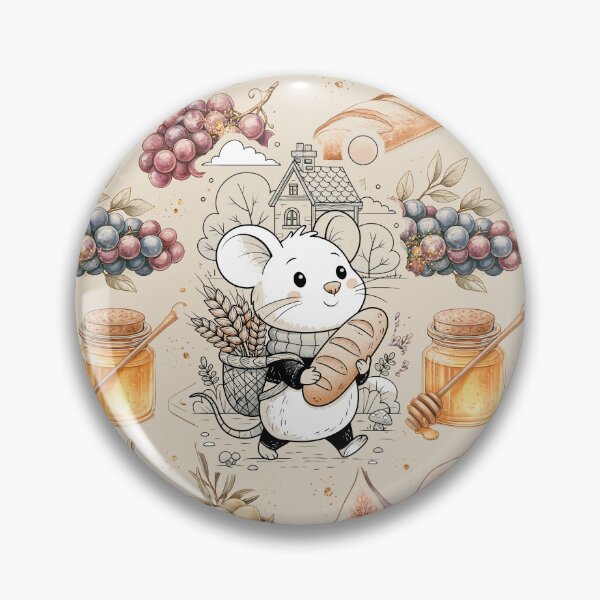 Item preview, Mouse Design - Aesthetic Pattern Print Design for fabrics designed and sold by Just4Sinners.