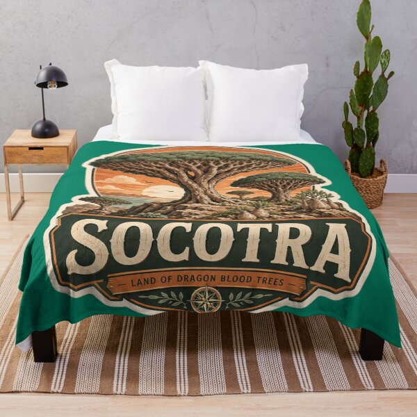 Item preview, Socotra Dragon Tree Island Nature Travel Design designed and sold by ArtsyExplorer.