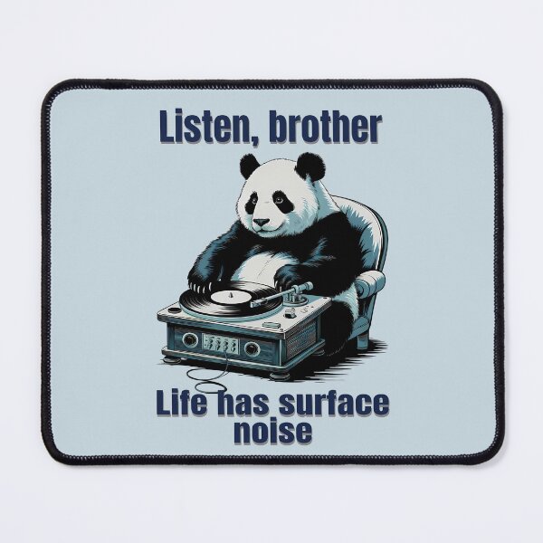 Item preview, Retro Panda DJ  - World Music Day designed and sold by Art-Arcade6.