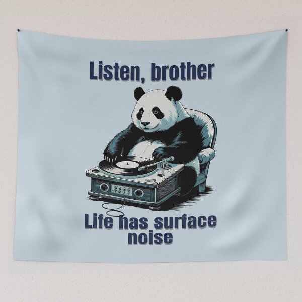 Item preview, Retro Panda DJ  - World Music Day designed and sold by Art-Arcade6.