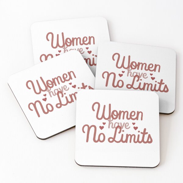 Item preview, Women Have No Limits – Feminist Quote Design designed and sold by SunnyBunnyWorks.