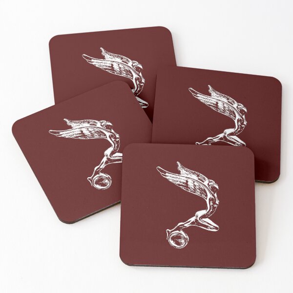 Item preview, Triumph winged goddess vintage car mascot white designed and sold by soitwouldseem.