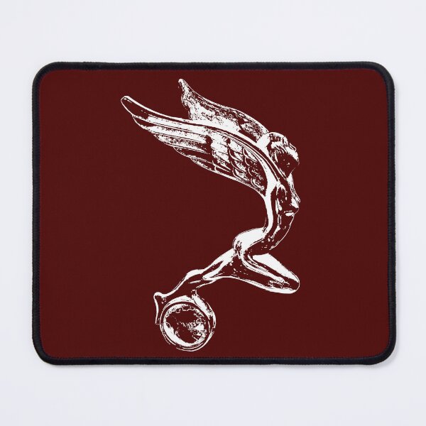 Item preview, Triumph winged goddess vintage car mascot white designed and sold by soitwouldseem.