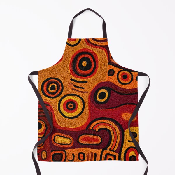 Item preview, Australian Aboriginal Art Tribal Painting Circles designed and sold by GrinGalore.
