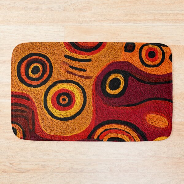 Item preview, Australian Aboriginal Art Tribal Painting Circles designed and sold by GrinGalore.