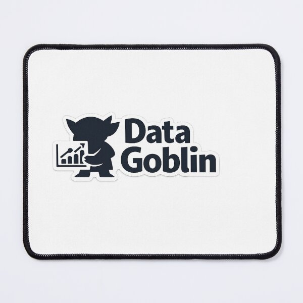 Item preview, Data Goblin – Cute Data Science Humor Sticker designed and sold by BrightMindPrint.