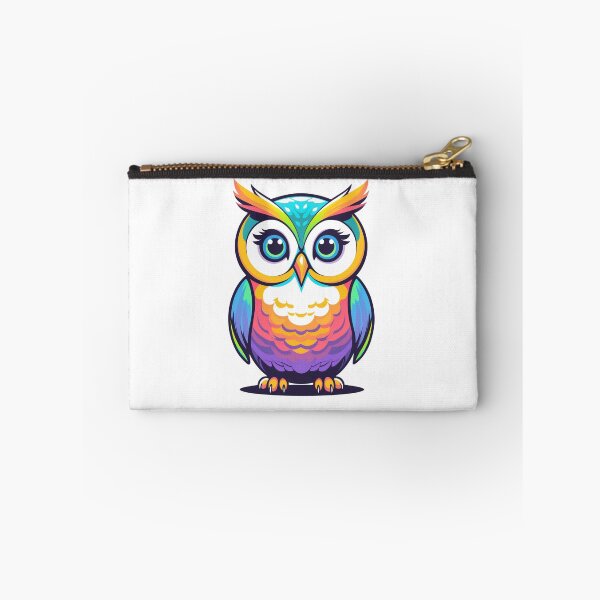 Item preview, Cute Rainbow Pop Art Owl Illustration designed and sold by NuniDesigns.