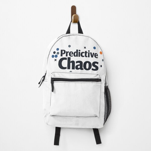 Item preview, Predictive Chaos – Minimal Analytics Sticker designed and sold by BrightMindPrint.