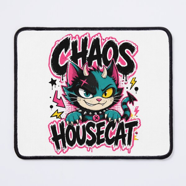 Item preview, Chaos Housecat Funny Cat designed and sold by SaryaSmyth19.