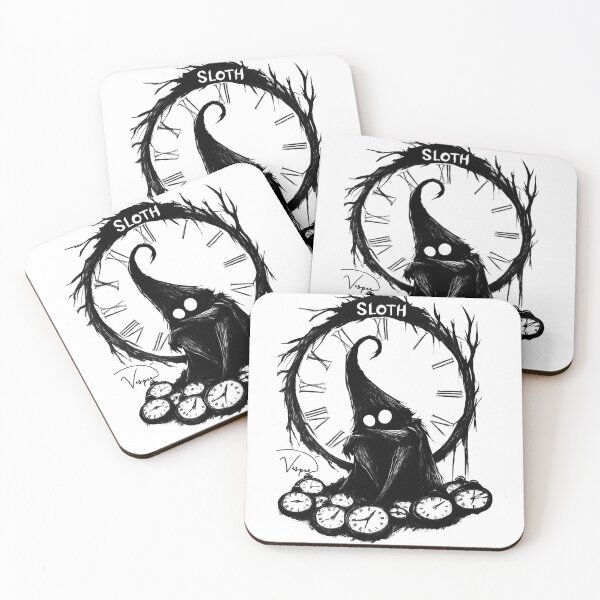 Item preview, Seven Deadly Sins Sloth Gothic Ink Art designed and sold by ByVesper.