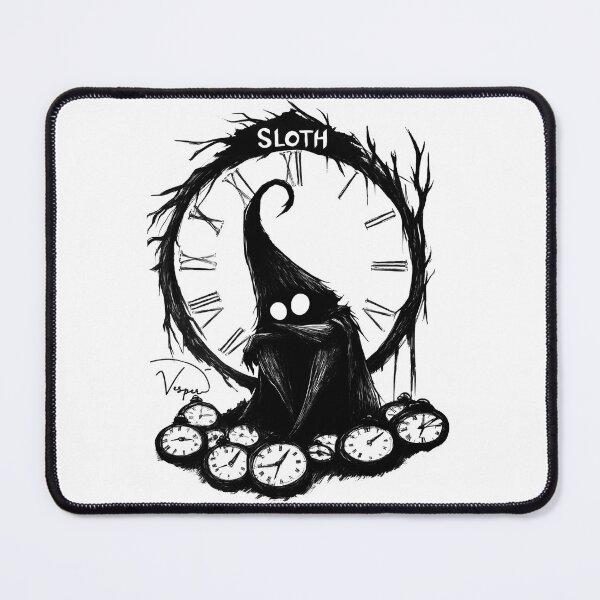 Item preview, Seven Deadly Sins Sloth Gothic Ink Art designed and sold by ByVesper.