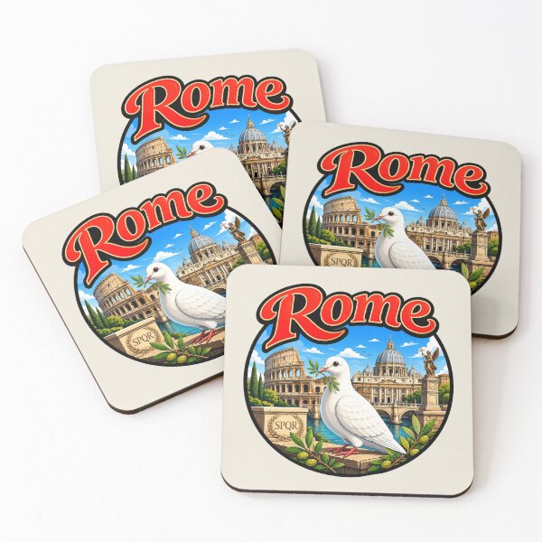 Item preview, Rome - Dove and Olive Branch designed and sold by Myra365Art.