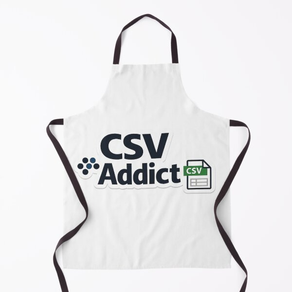 Item preview, CSV Addict – Funny Analyst Sticker designed and sold by BrightMindPrint.