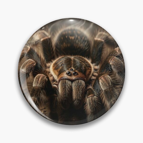 Item preview, Hyperrealistic close-up of a poisonous tarantula with detailed structure and intense presence designed and sold by FotoworldEdel.