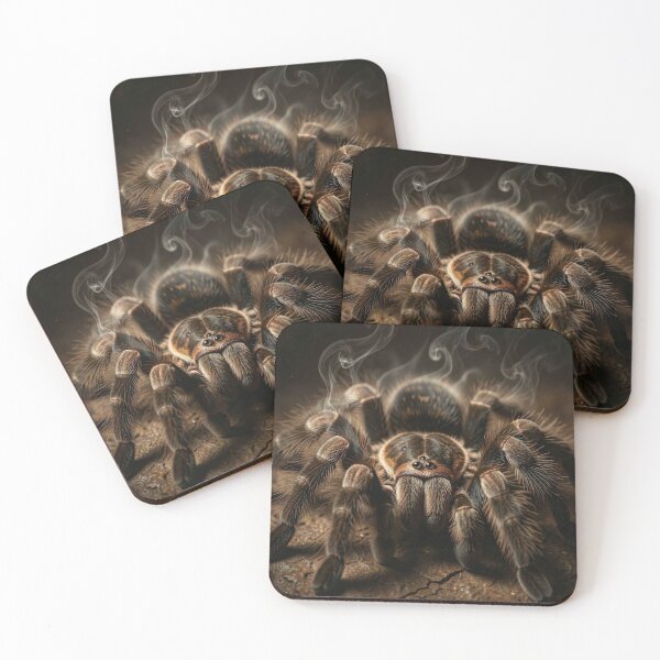 Item preview, Hyperrealistic close-up of a poisonous tarantula with detailed structure and intense presence designed and sold by FotoworldEdel.