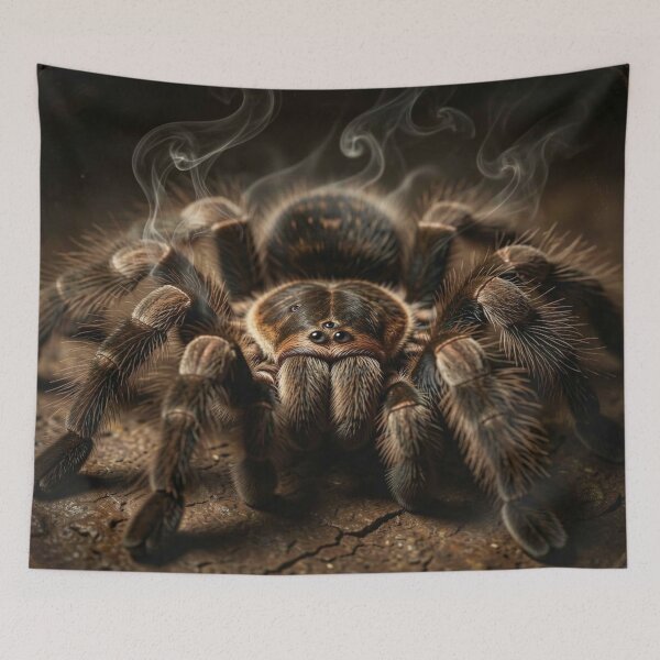 Item preview, Hyperrealistic close-up of a poisonous tarantula with detailed structure and intense presence designed and sold by FotoworldEdel.