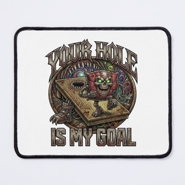 Item preview, Your Hole Is My Goal Corn Hole Bean Bag Sarcastic Cornhole designed and sold by SignalStatic.