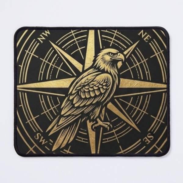 Item preview, Vultur - The Compass Eagle and the Golden Astrolabe designed and sold by VulturApparel.