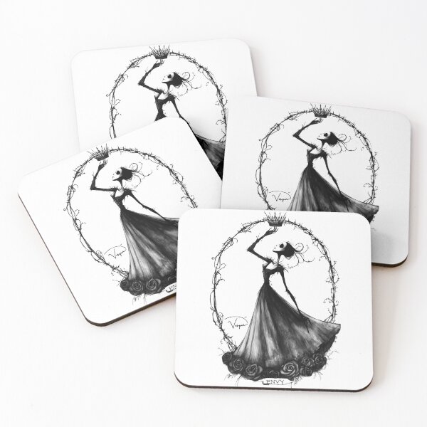 Item preview, Seven Deadly Sins Envy Gothic Ink Art designed and sold by ByVesper.