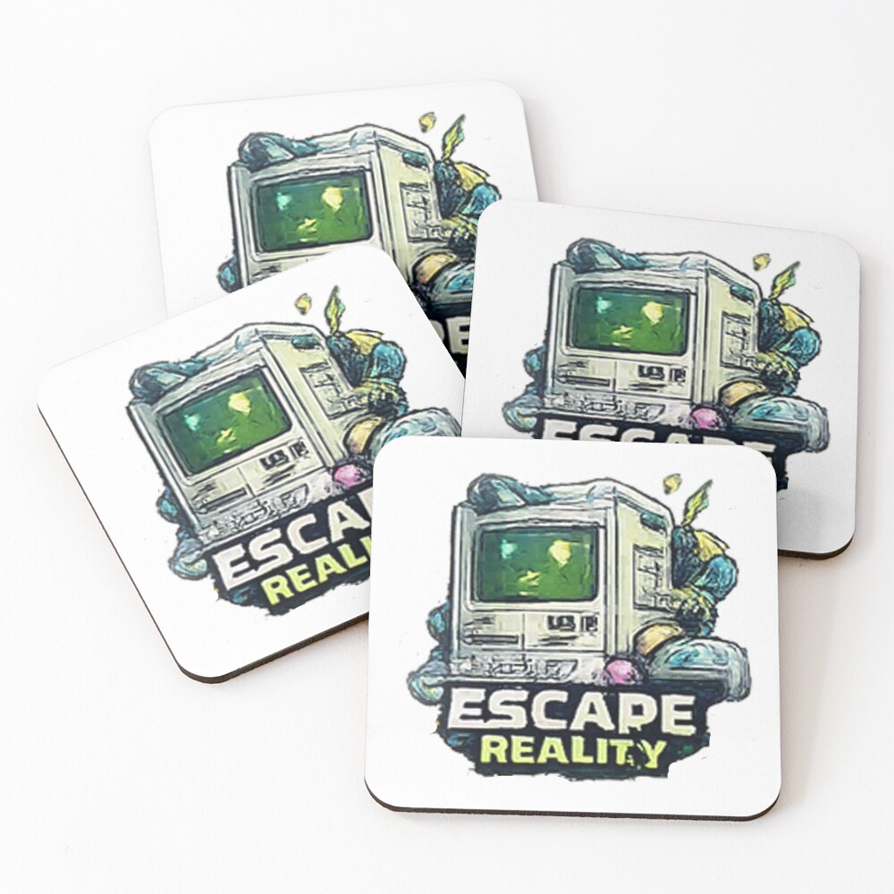 Item preview, Coasters (Set of 4) designed and sold by Aether-Pixels.