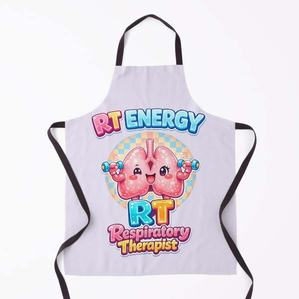 Item preview, RT Energy Cute Lungs Mascot Clock Design for Respiratory Therapist Gifts designed and sold by ClinicalHubs.