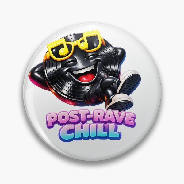 Item preview, Post Rave Chill Out Vinyl designed and sold by  ZenRave Designs.