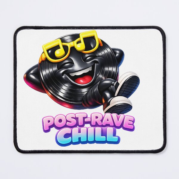 Item preview, Post Rave Chill Out Vinyl designed and sold by ZenRave Designs.