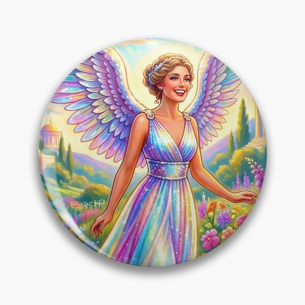 Item preview, A beautiful fairy in a flower garden designed and sold by PP&RAINBOW SHOP.