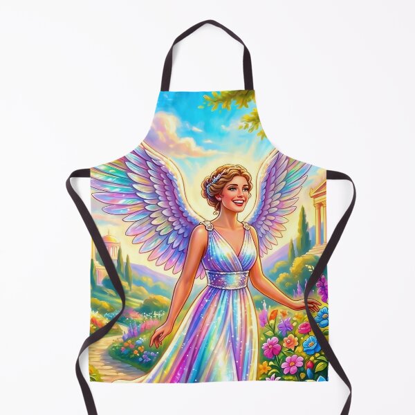 Item preview, A beautiful fairy in a flower garden designed and sold by PP&RAINBOW SHOP.