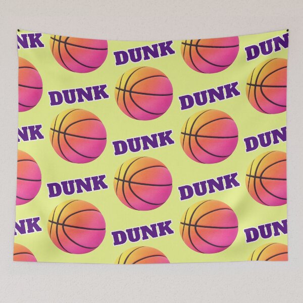 Item preview, Basketball dunk design with colorful gradient designed and sold by Mauswohn.