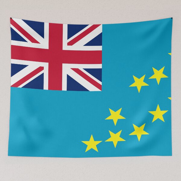 Item preview, Flag Of Tuvalu TV designed and sold by shitpostee.