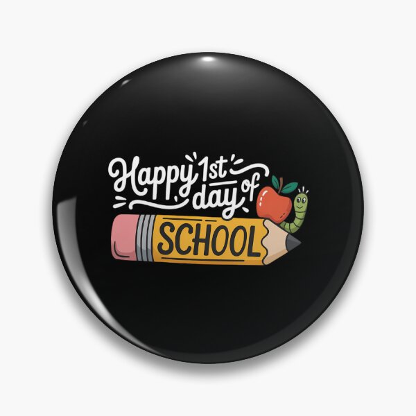 Item preview, Happy First Day Of School Celebration Back To School designed and sold by sailorjessiArt.