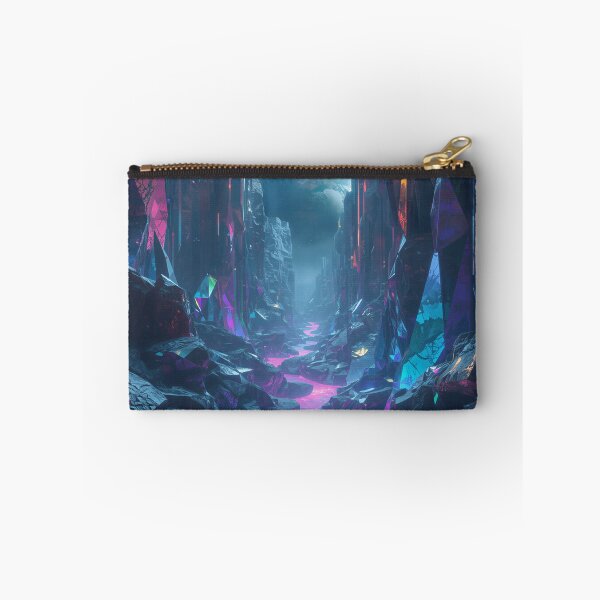 Item preview, Infinite Prism Crystal Alien Landscape designed and sold by Luminous Wilds.